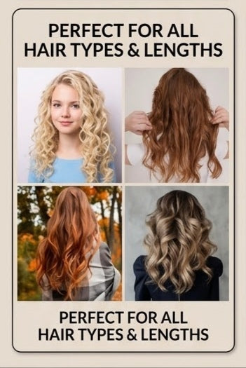 Satin Luxe Heatless 3 Piece Curling Set