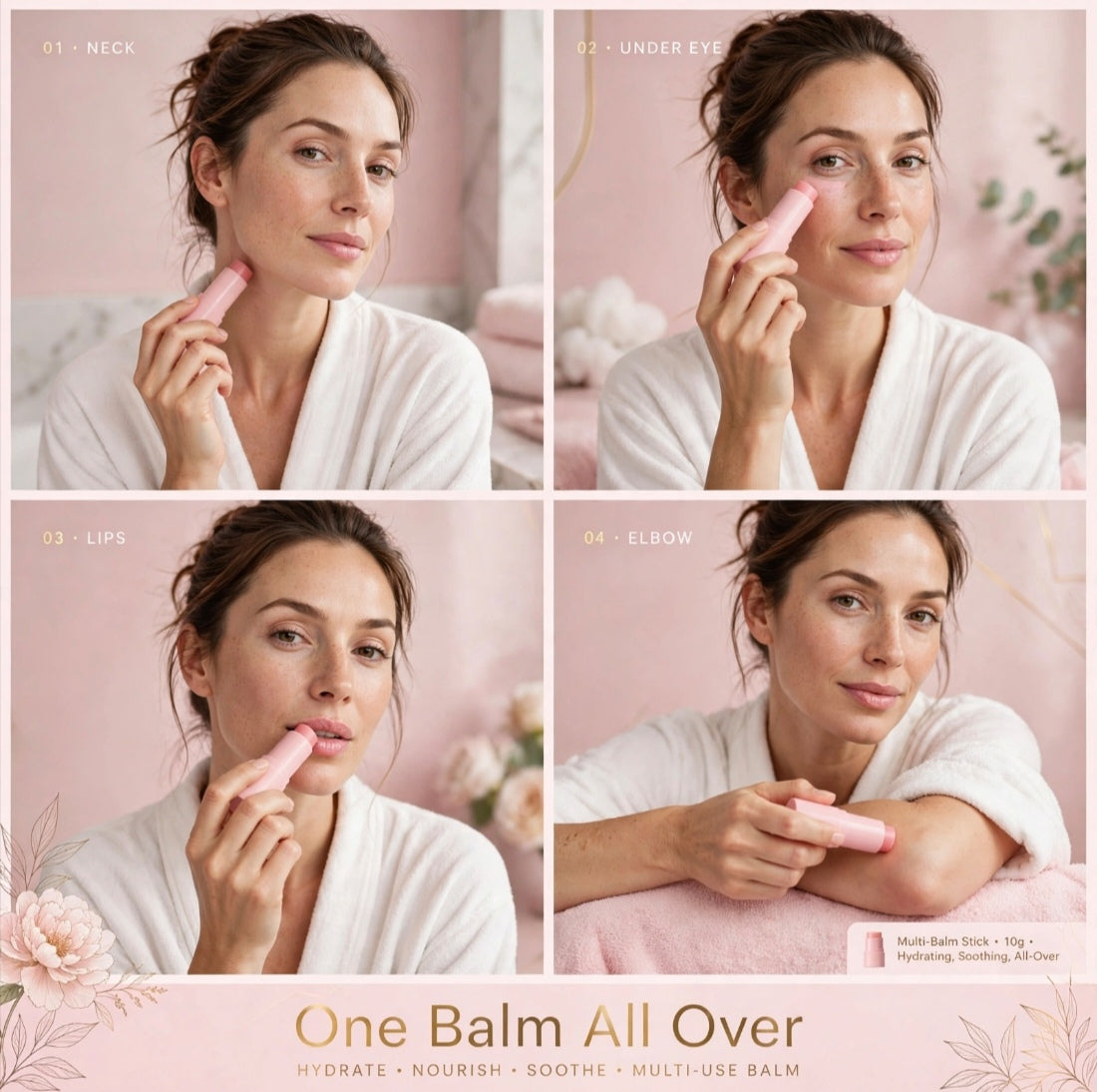 SEOULÉA PDRN Collagen Glass Balm, 2-Pack