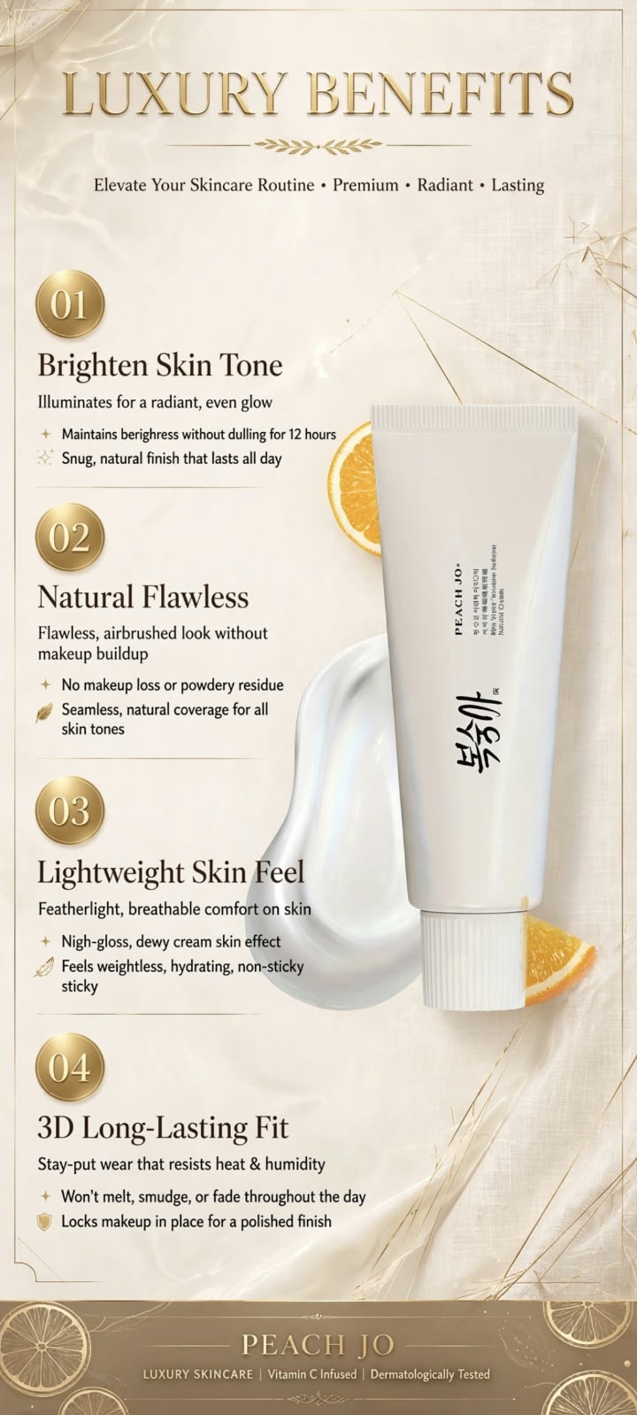 GLOWRICE Nude Perfection 3-in-1 Rice Essence Cream